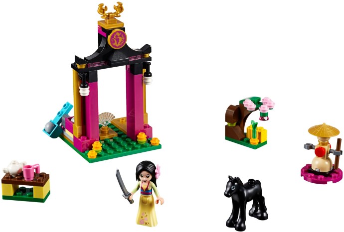 LEGO Disney: Disney Princess Mulan's Training Day 41151 Building Kit (104 Piece) (41151) - New Sealed - rear view