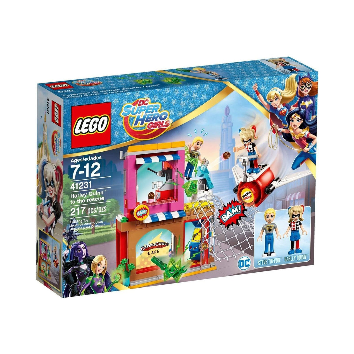 LEGO DC Super Hero Girls: Harley Quinn To The Rescue (41231) - New Sealed - box front