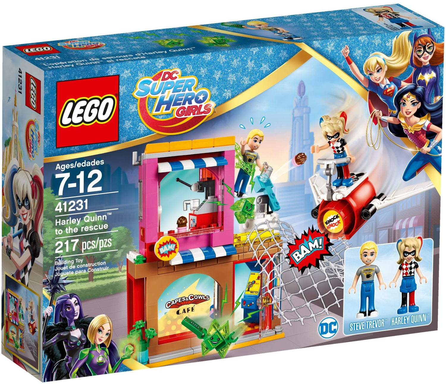 LEGO DC Super Hero Girls: Harley Quinn To The Rescue (41231) - New Sealed - box front