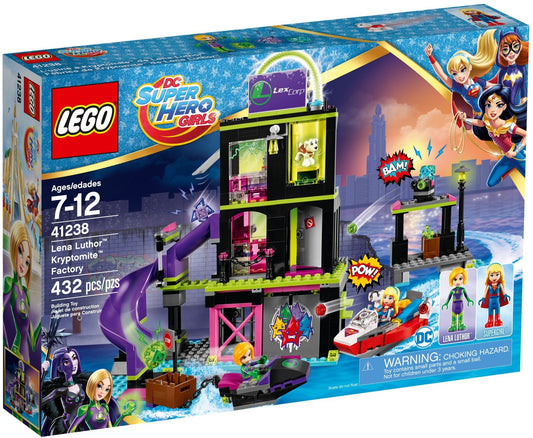 LEGO DC Super Hero Girls: Lena Luthor Kryptomite Factory (41238) - New Sealed