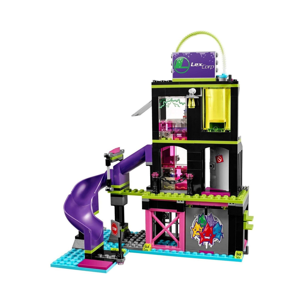 LEGO DC Super Hero Girls: Lena Luthor Kryptomite Factory (41238) - New Sealed - built set