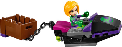LEGO DC Super Hero Girls: Lena Luthor Kryptomite Factory (41238) - New Sealed - rear view