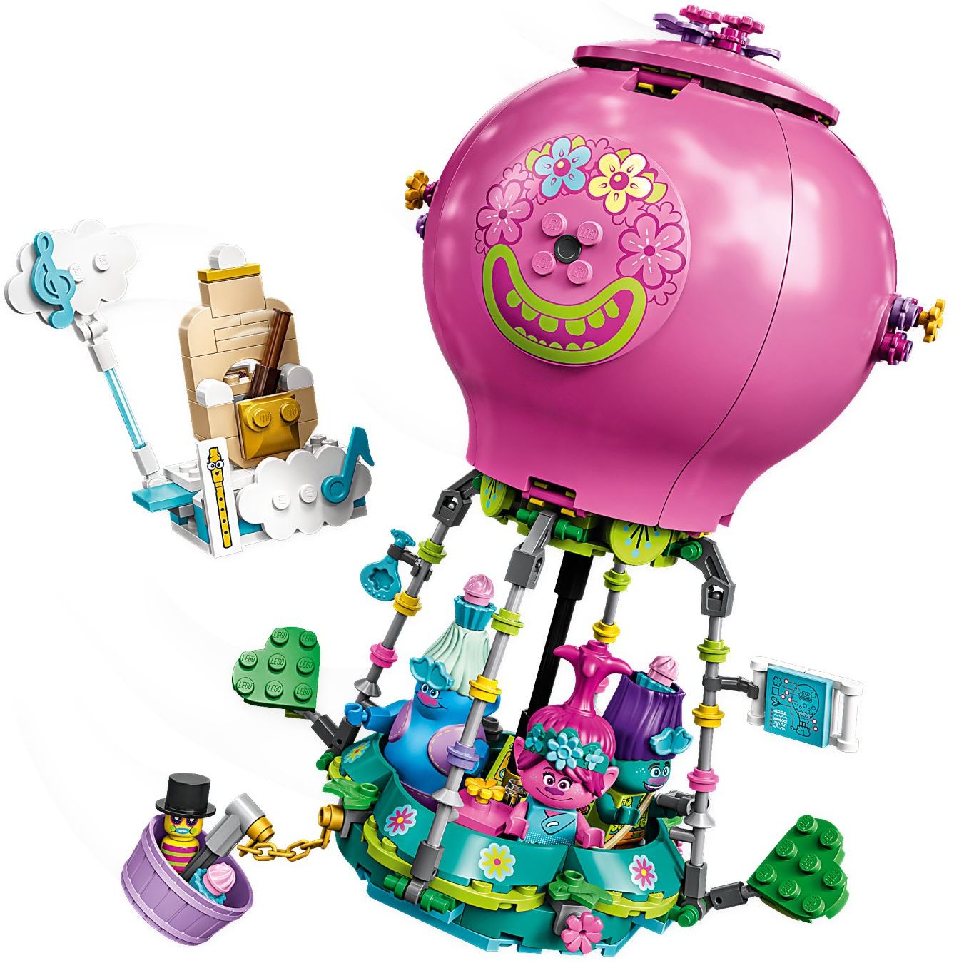 LEGO Trolls World Tour: 41252 Trolls Poppy's Hot Air Balloon Adventure (41252) - New Sealed - built set