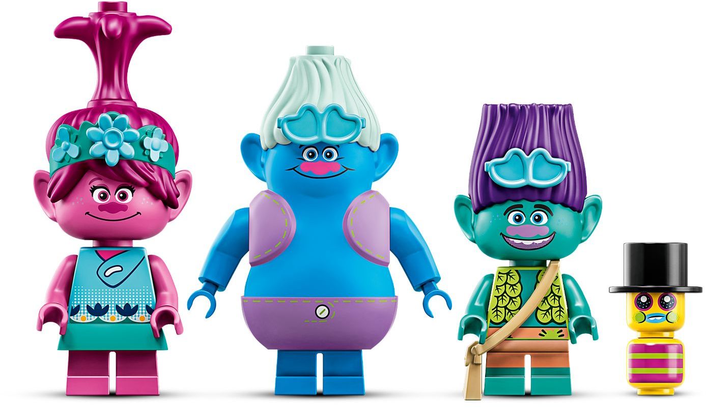 LEGO Trolls World Tour: 41252 Trolls Poppy's Hot Air Balloon Adventure (41252) - New Sealed - rear view
