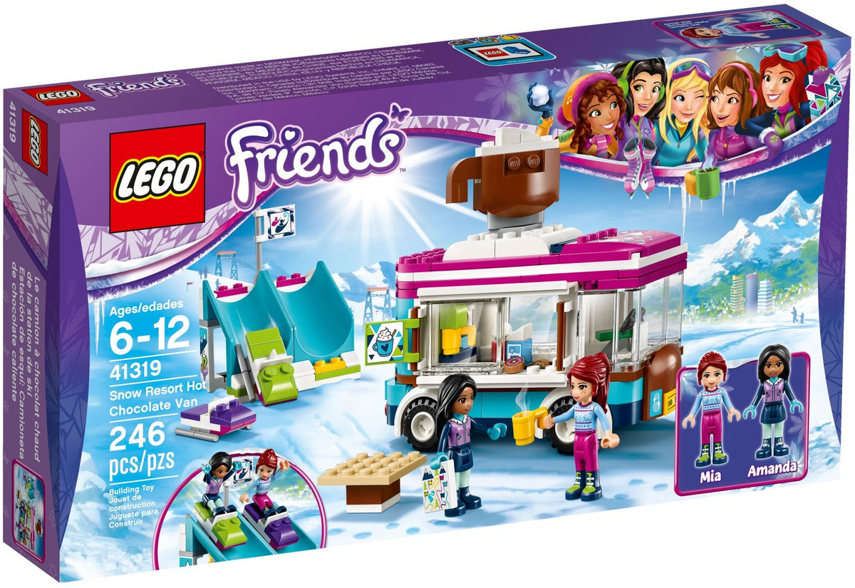 LEGO Friends: Friends 41319 Snow Resort Hot Chocolate Van (41319) - New Sealed - box front