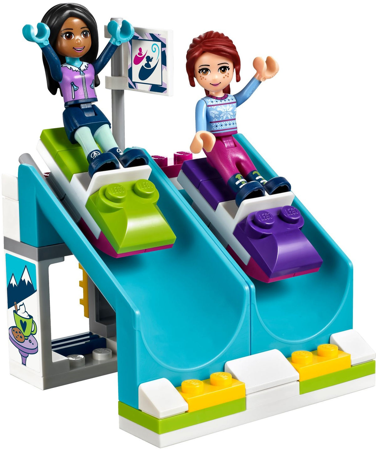 LEGO Friends: Friends 41319 Snow Resort Hot Chocolate Van (41319) - New Sealed - alternate view