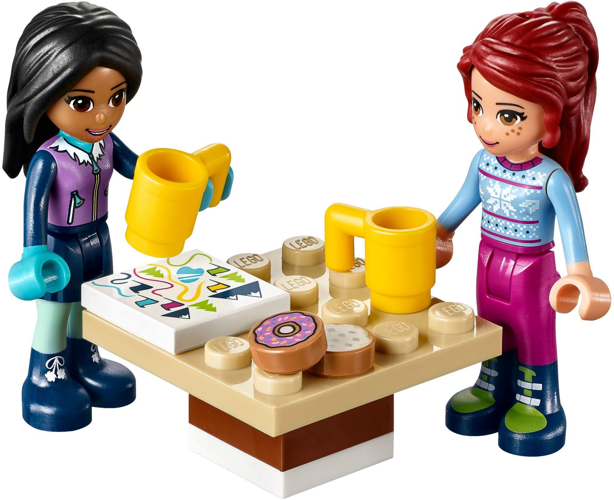 LEGO Friends: Friends 41319 Snow Resort Hot Chocolate Van (41319) - New Sealed - rear view