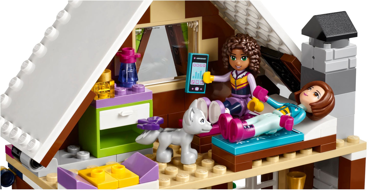 LEGO Friends: Snow Resort Chalet (41323) - New Sealed - set details