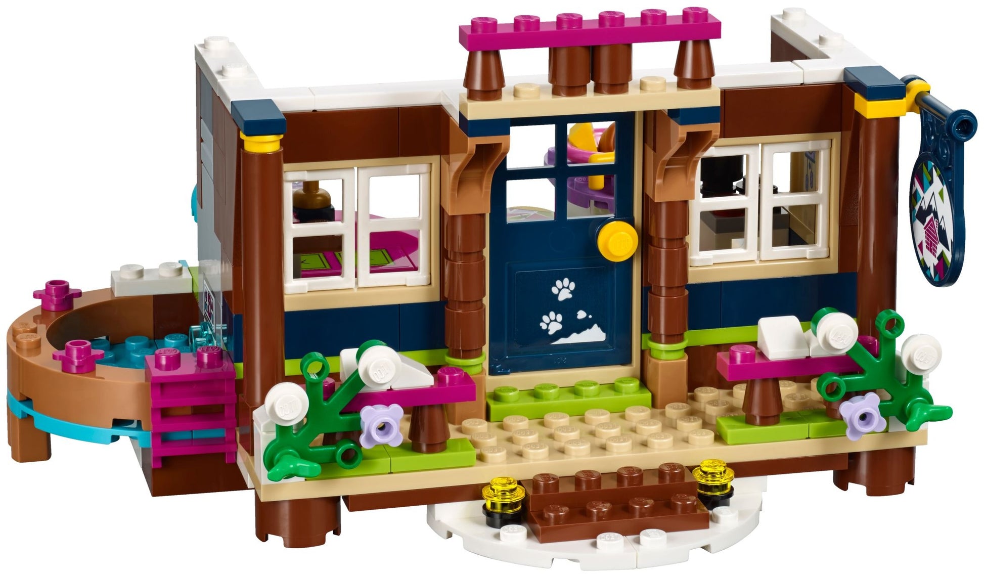 LEGO Friends: Snow Resort Chalet (41323) - New Sealed - alternate view