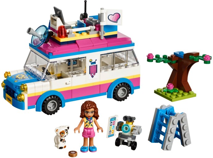 LEGO Friends: Olivia's Mission Vehicle (41333) - New Sealed - play features