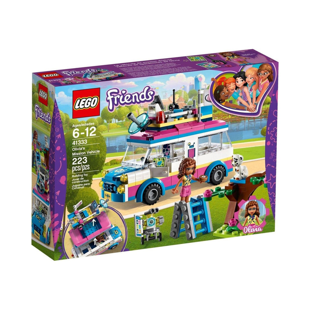 LEGO Friends: Olivia's Mission Vehicle (41333) - New Sealed - box front