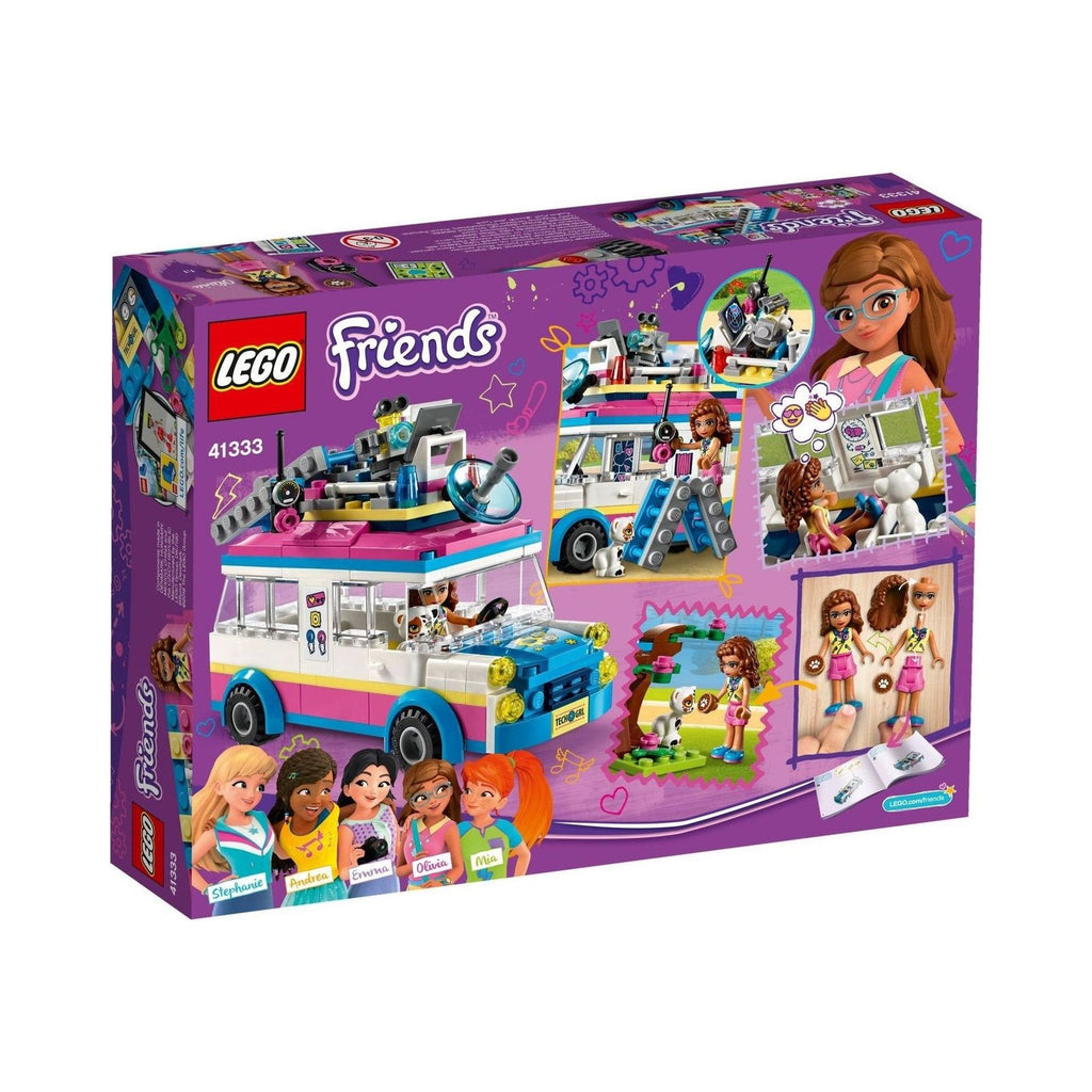 LEGO Friends: Olivia's Mission Vehicle (41333) - New Sealed - built set