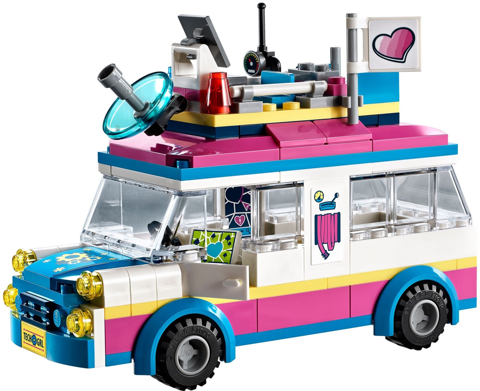 LEGO Friends: Olivia's Mission Vehicle (41333) - New Sealed - minifigures