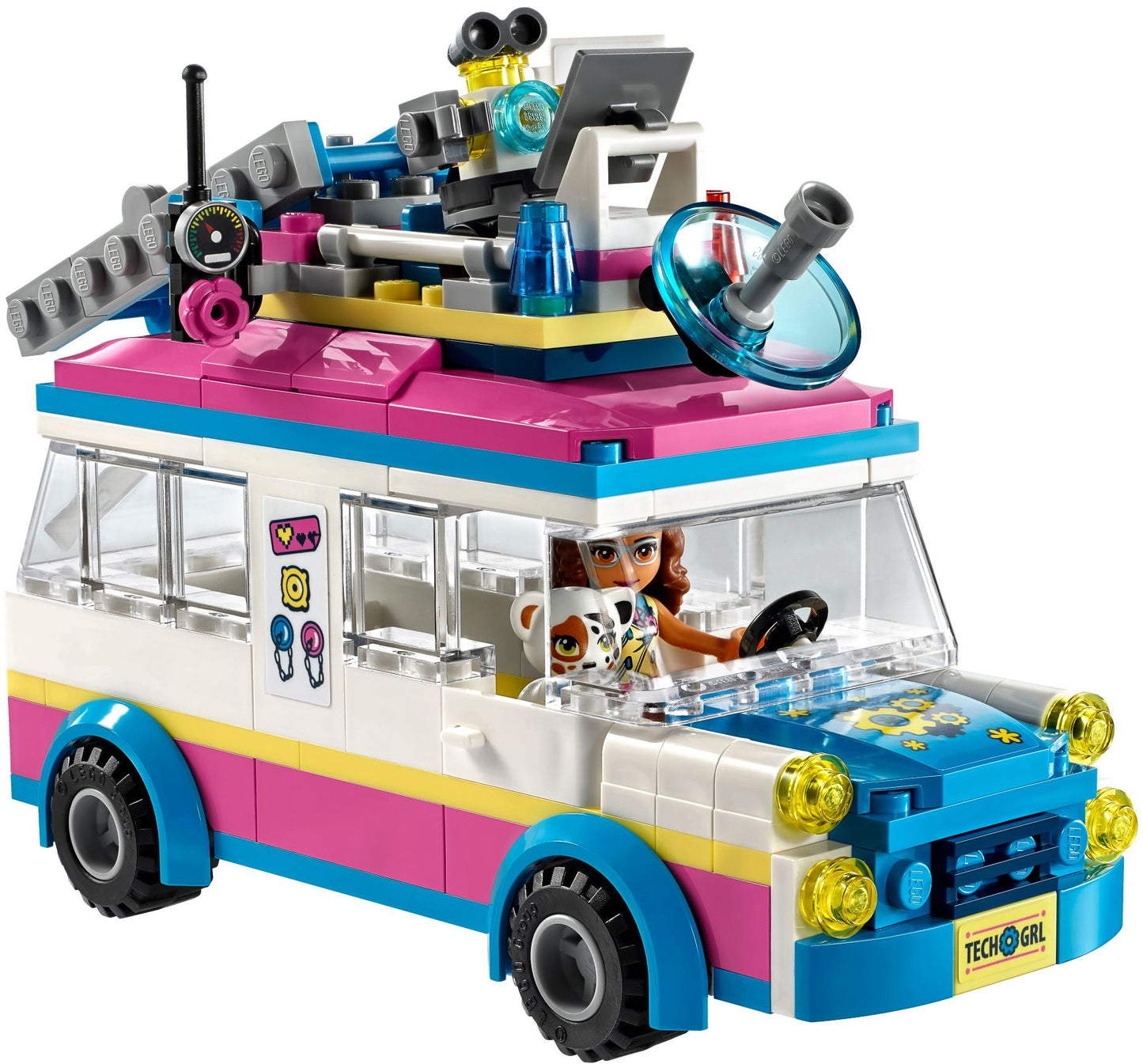 LEGO Friends: Olivia's Mission Vehicle (41333) - New Sealed - set details