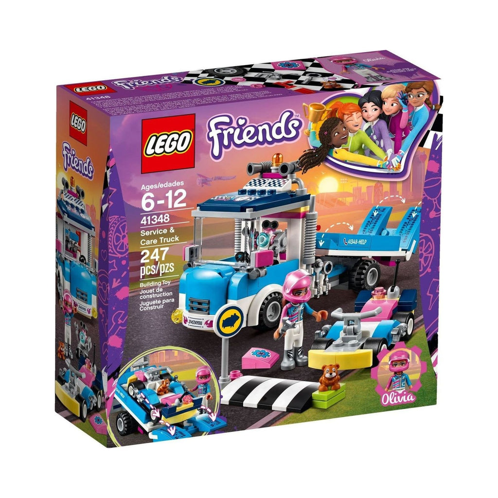 LEGO Friends: Service & Care Truck (41348) - New Sealed - box front