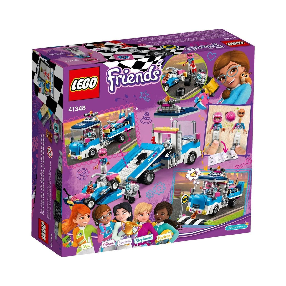 LEGO Friends: Service & Care Truck (41348) - New Sealed - set details