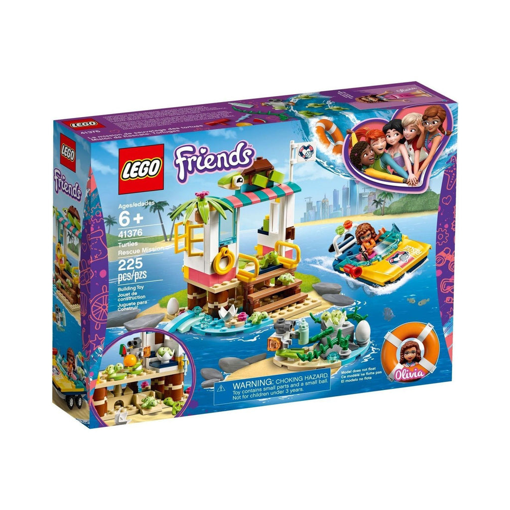 LEGO Friends: Turtles Rescue Mission (41376) - New Sealed - box front