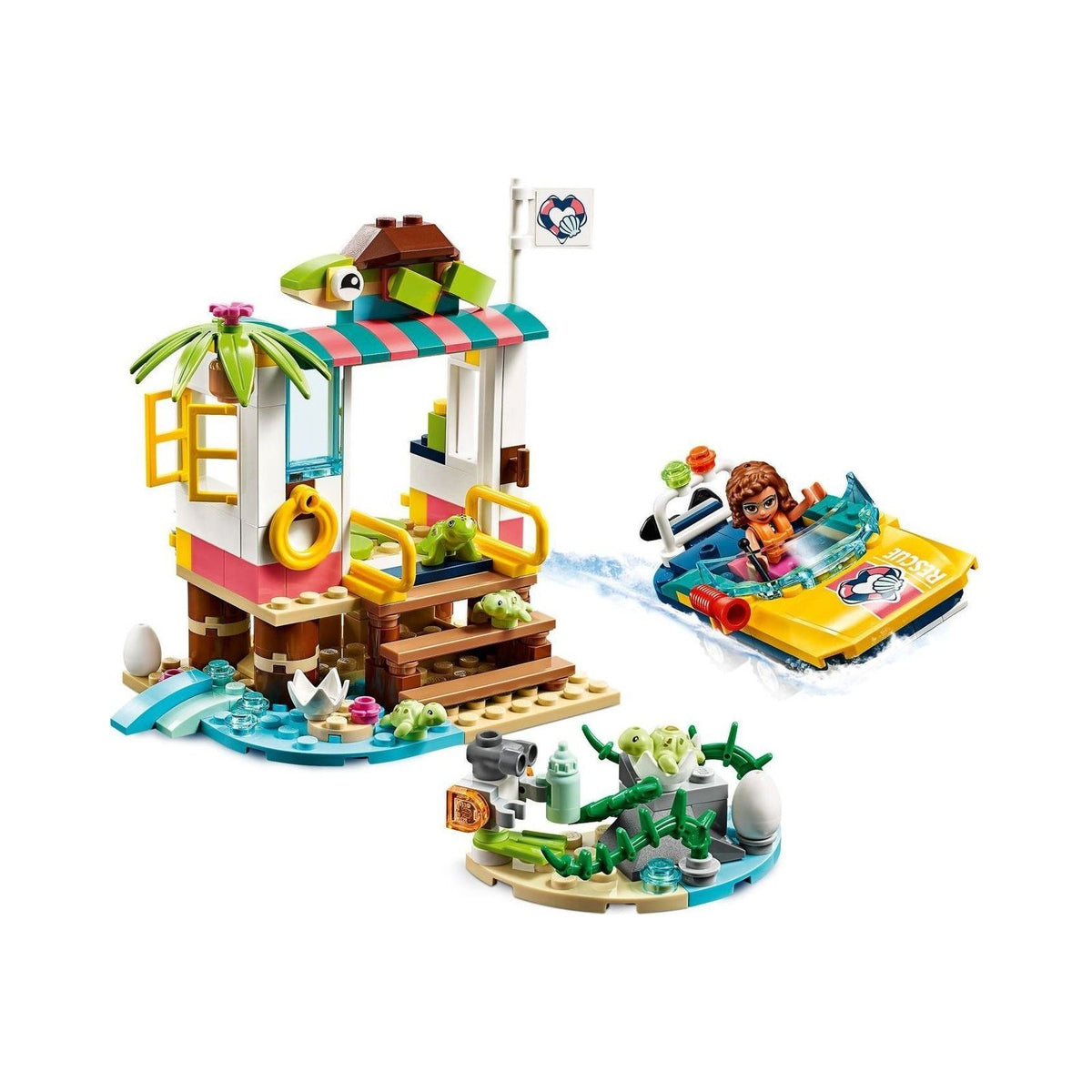 LEGO Friends: Turtles Rescue Mission (41376) - New Sealed - built set