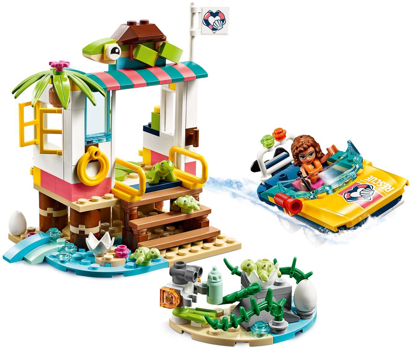 LEGO Friends: Turtles Rescue Mission (41376) - New Sealed - built set