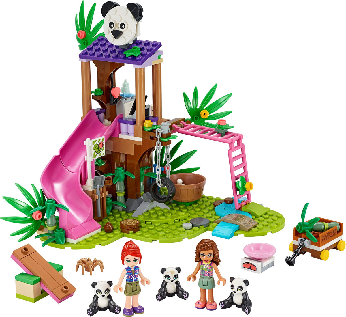 LEGO Friends: Panda Jungle Tree House (41422) - New Sealed - box front