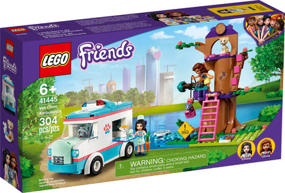 LEGO Friends: Vet Clinic Ambulance (41445) - New Sealed - box front