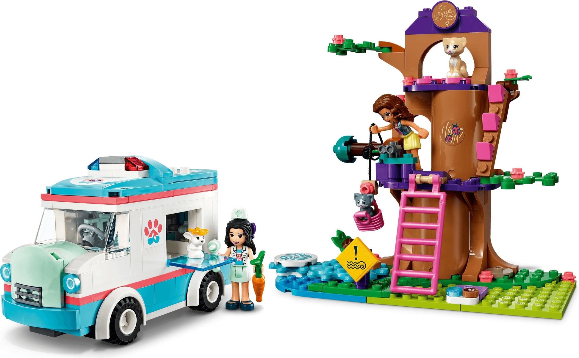 LEGO Friends: Vet Clinic Ambulance (41445) - New Sealed - built set