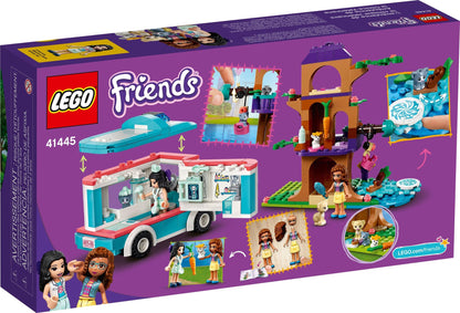 LEGO Friends: Vet Clinic Ambulance (41445) - New Sealed - rear view