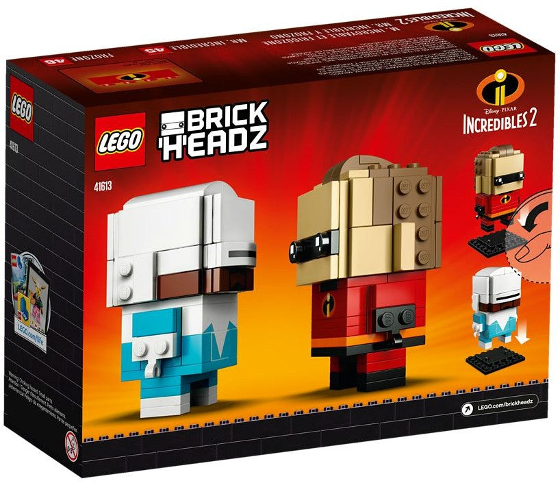 LEGO Brickheadz: Mr. Incredible & Frozone (41613) - New Sealed - set details