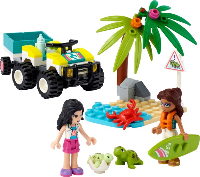 LEGO Friends: Turtle Protection Vehicle (41697) - New Sealed - play features