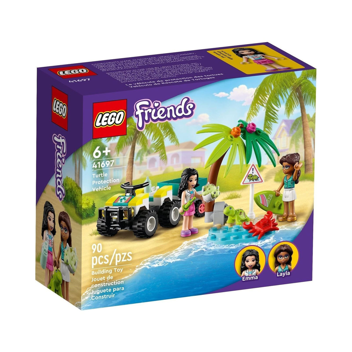 LEGO Friends: Turtle Protection Vehicle (41697) - New Sealed - box front