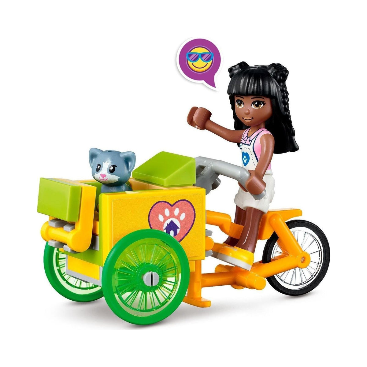 LEGO Friends: Friends Pet Adoption Café 41699 Building Kit; Birthday Gift Idea Comes with Olivia and Priyanka Mini-Dolls, 2 Dogs and 1 Cat Toy; For Kids Aged 6+ (292 Pieces) (41699) - New Sealed - alternate view