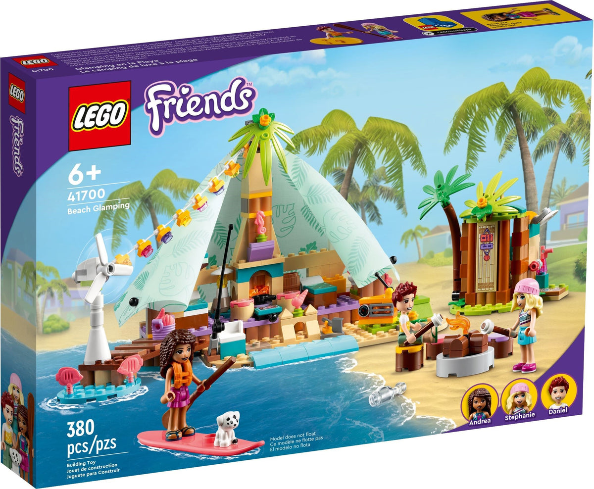 LEGO Friends: Beach Glamping (41700) - New Sealed - box front