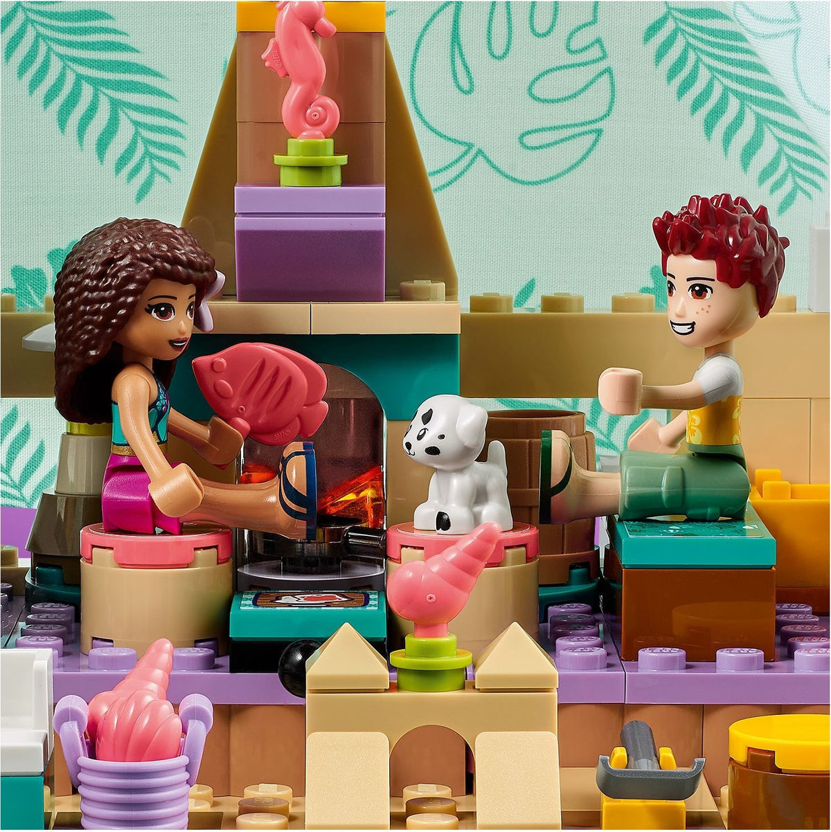LEGO Friends: Beach Glamping (41700) - New Sealed - built set
