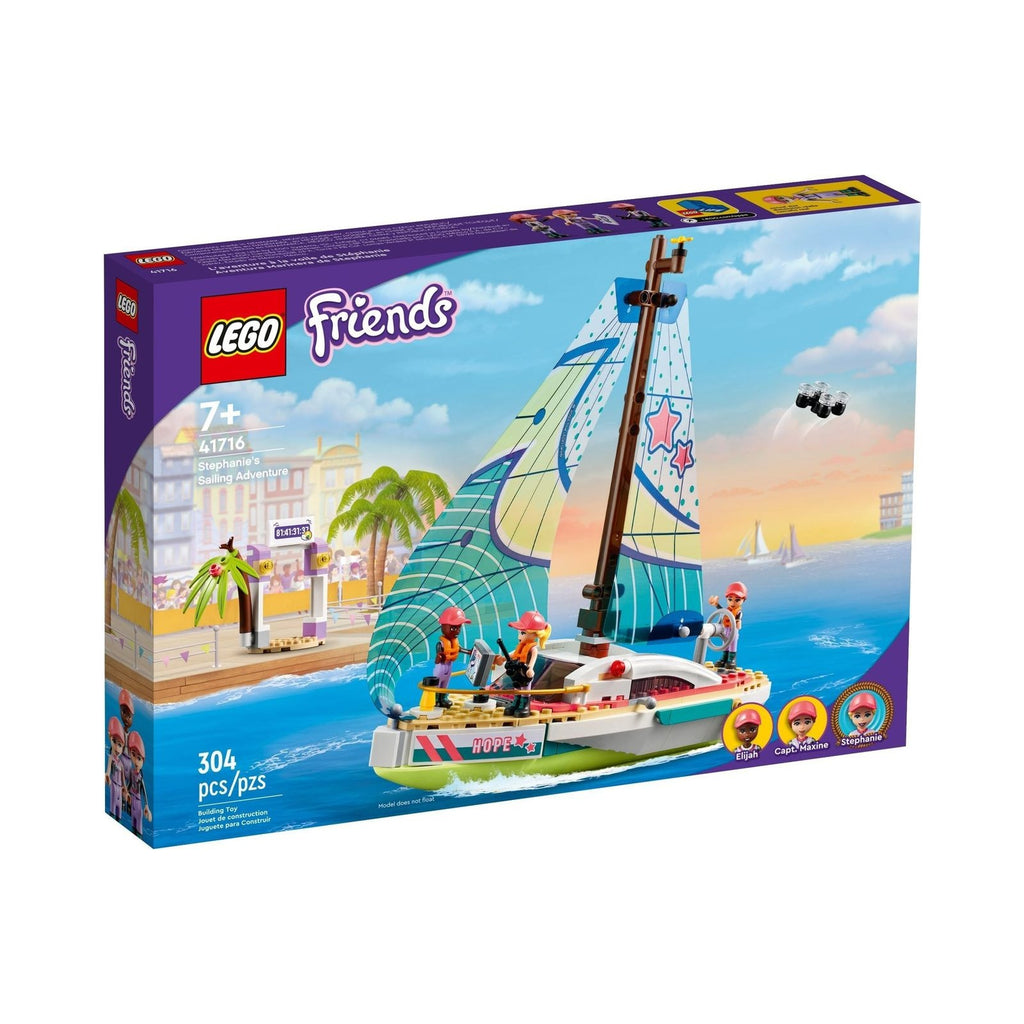 LEGO Friends: Stephanie's Sailing Adventure (41716) - New Sealed - built set