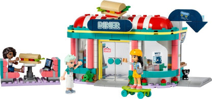 LEGO Friends: Heartlake Downtown Diner (41728) - New Sealed - play features