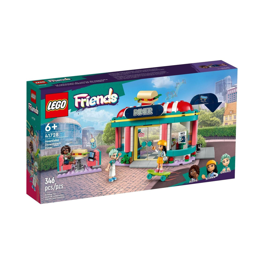LEGO Friends: Heartlake Downtown Diner (41728) - New Sealed - box front