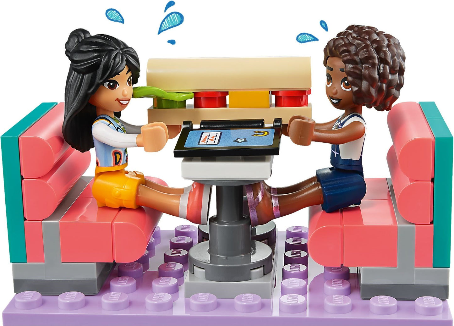 LEGO Friends: Heartlake Downtown Diner (41728) - New Sealed - set details
