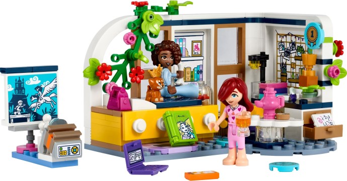 LEGO Friends: Aliya's Room (41740) - New Sealed - rear view