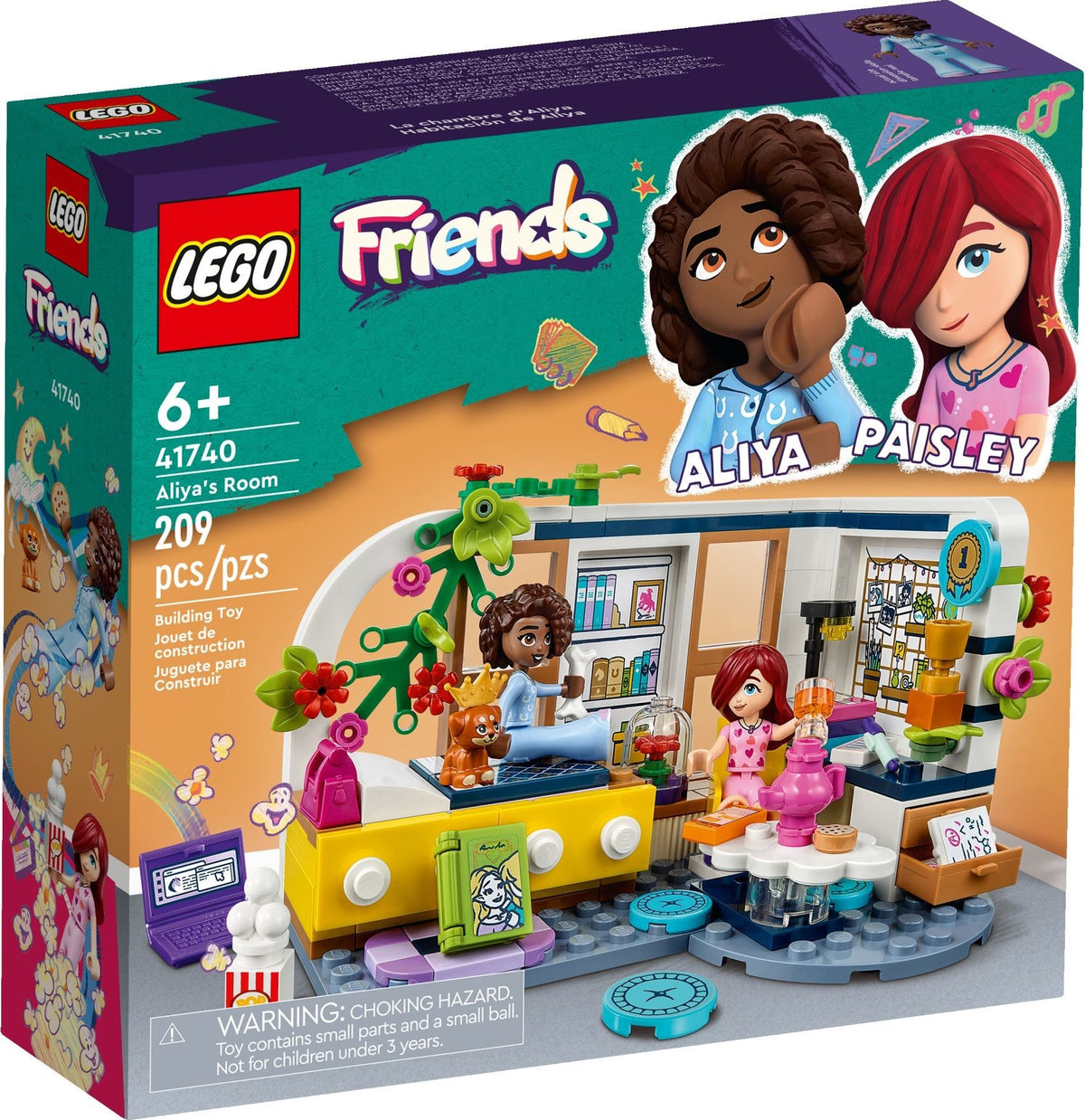 LEGO Friends: Aliya's Room (41740) - New Sealed - box front