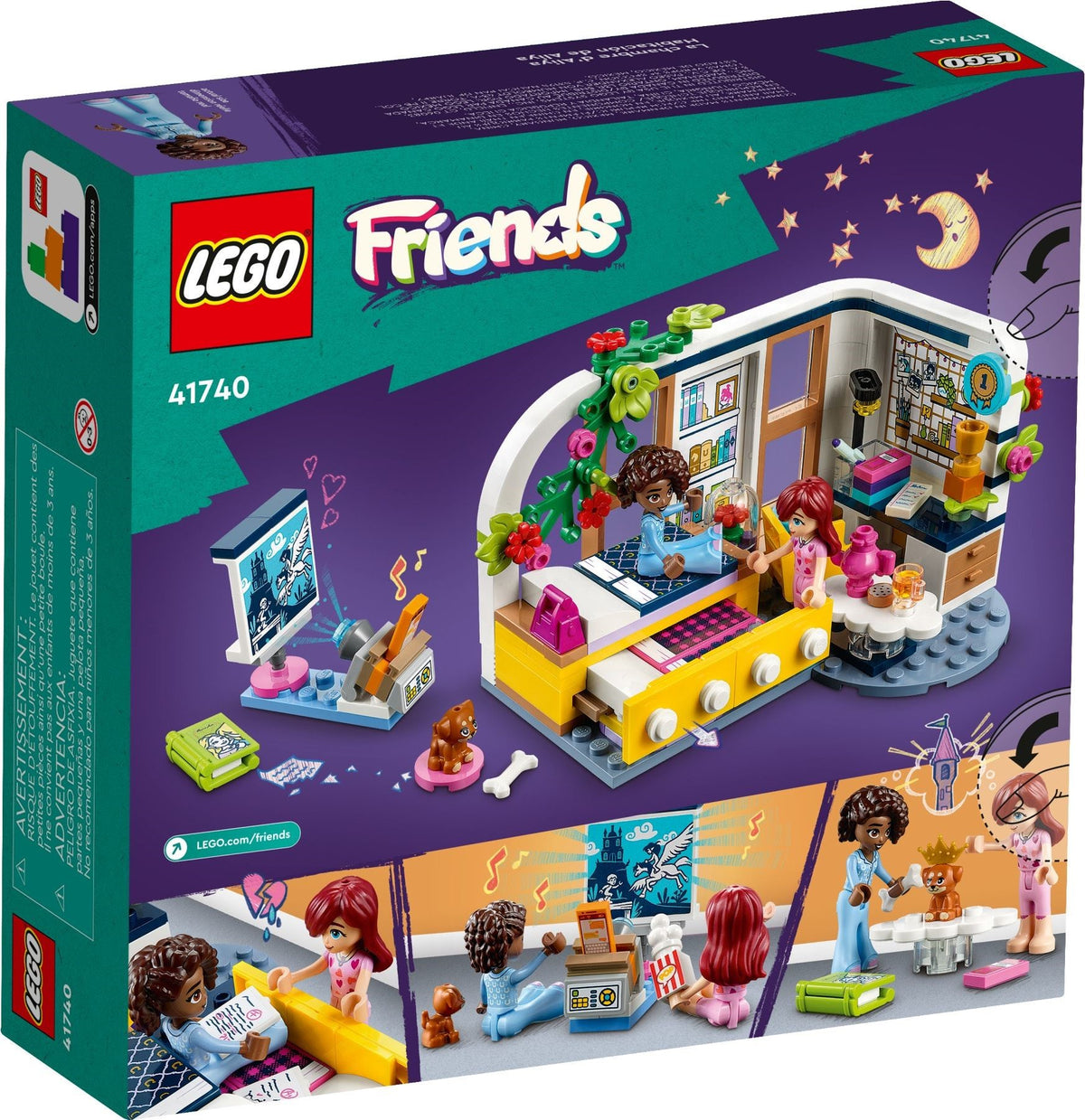 LEGO Friends: Aliya's Room (41740) - New Sealed - alternate view