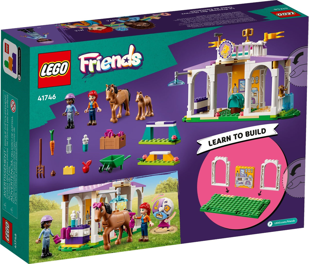 LEGO Friends: Friends Horse Training (41746) - New Sealed - set details