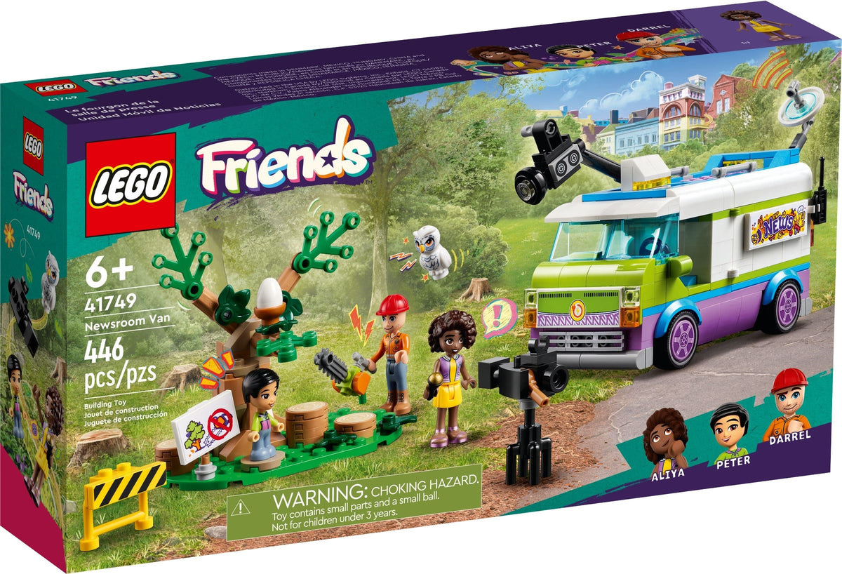 LEGO Friends: Newsroom Van (41749) - New Sealed - box front