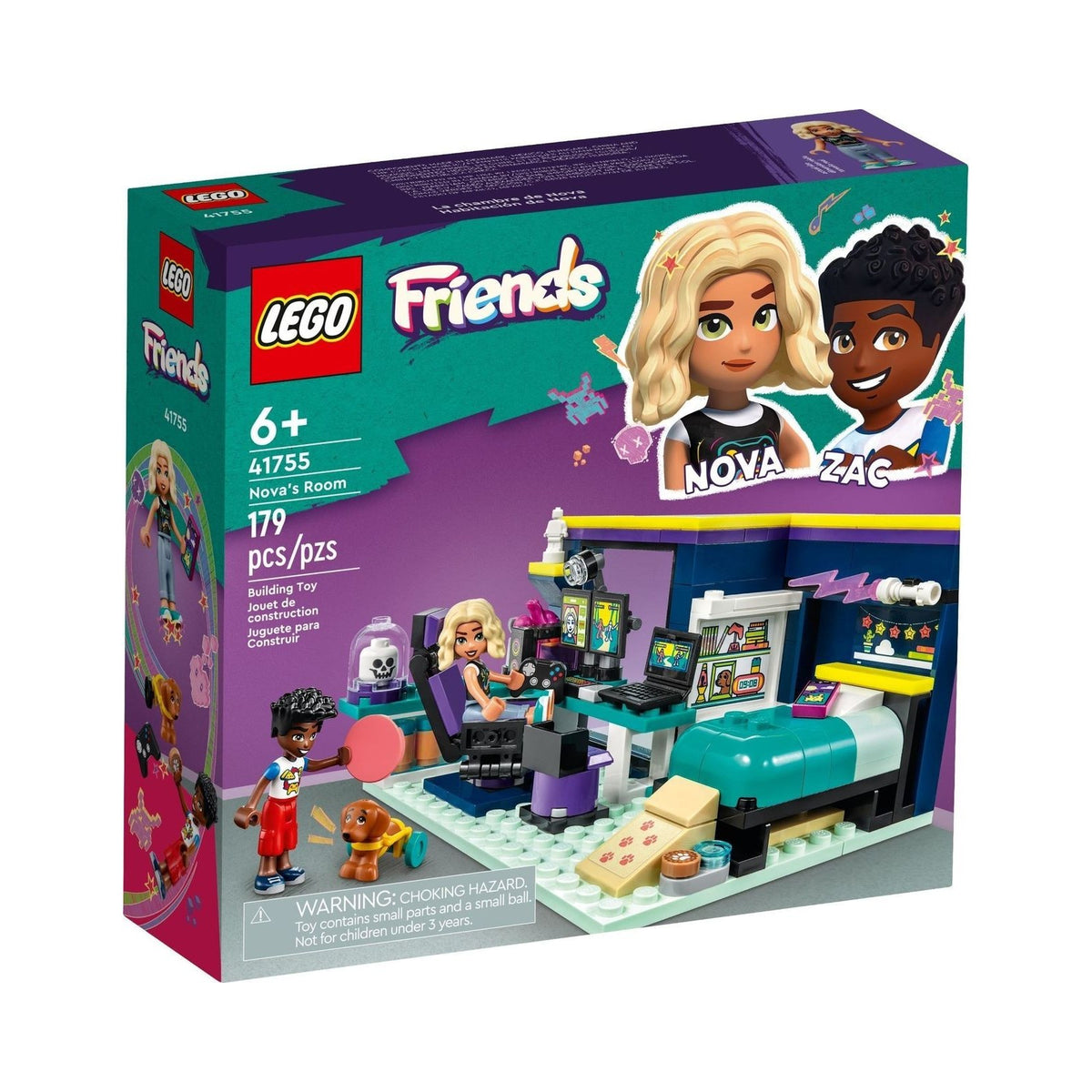 LEGO Friends: Nova's Room (41755) - New Sealed - box front