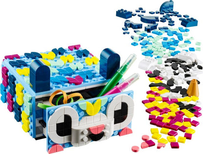 LEGO DOTS: Creative Animal Drawer (41805) - New Sealed - play features