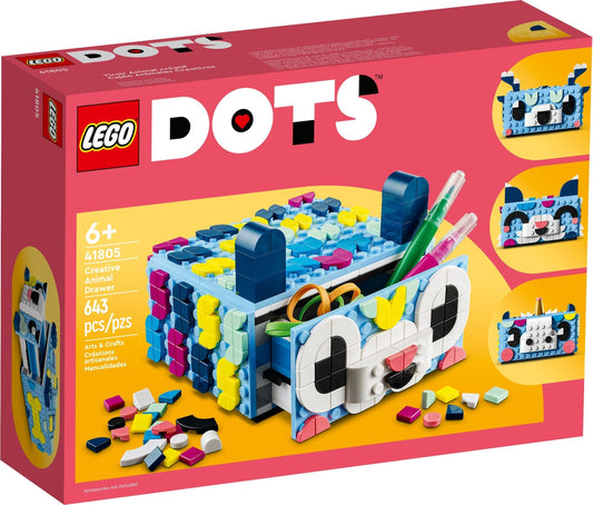LEGO DOTS: Creative Animal Drawer (41805) - New Sealed - box front