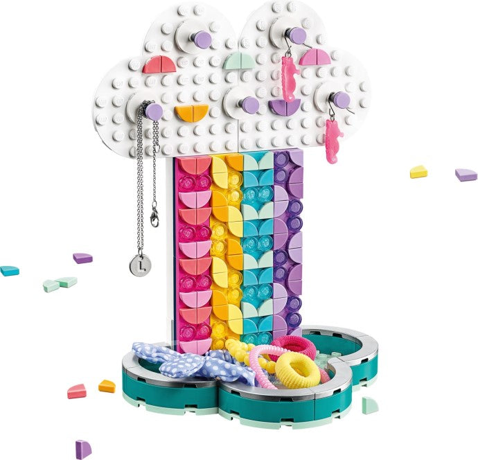 LEGO DOTS: Rainbow Jewellery Stand (41905) - New Sealed - set details