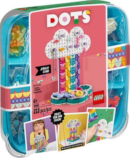 LEGO DOTS: Rainbow Jewellery Stand (41905) - New Sealed - box front