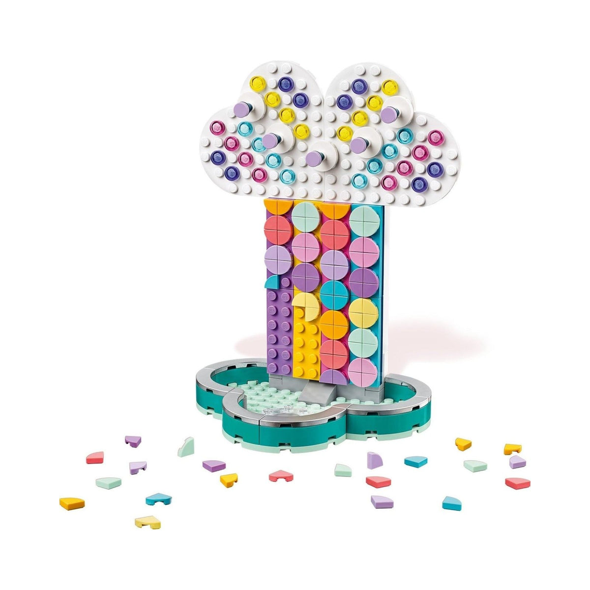 LEGO DOTS: Rainbow Jewellery Stand (41905) - New Sealed - built set