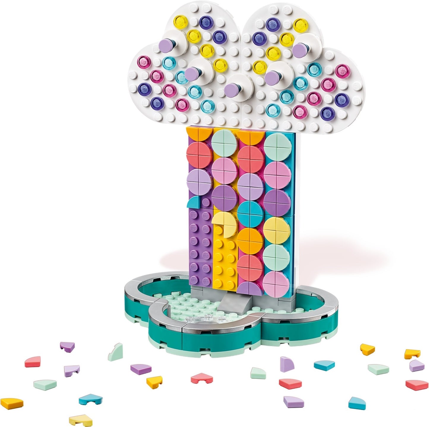 LEGO DOTS: Rainbow Jewellery Stand (41905) - New Sealed - built set