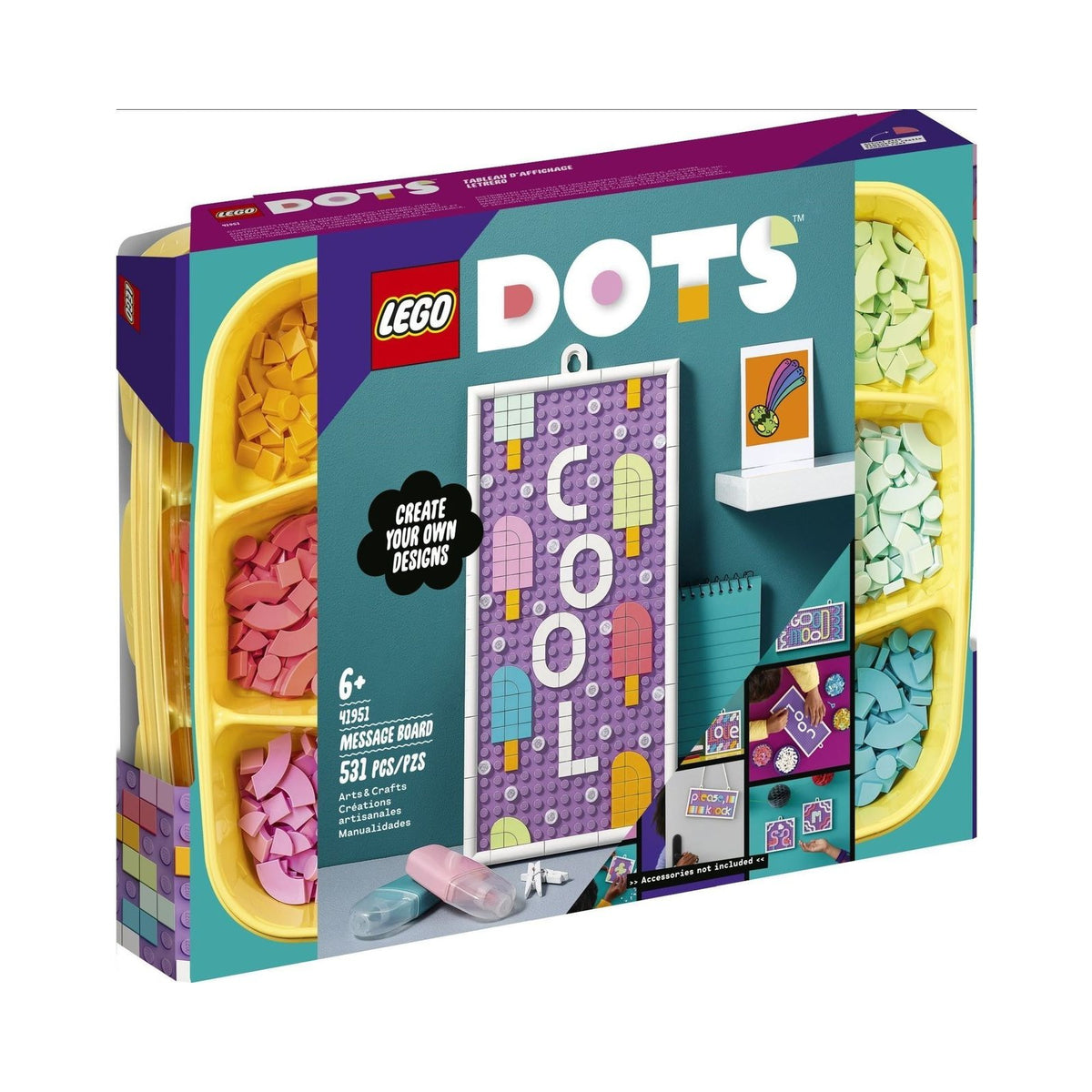 LEGO Dots: Message Board (41951) - New Sealed - built set